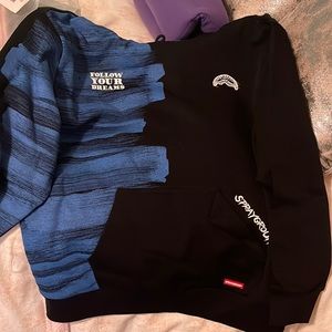 Spray ground NWT hoodie L